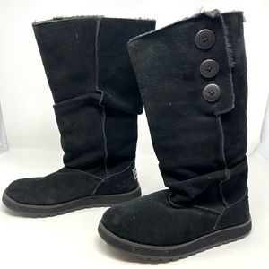 Skechers Australia Black Boots Size 7.5